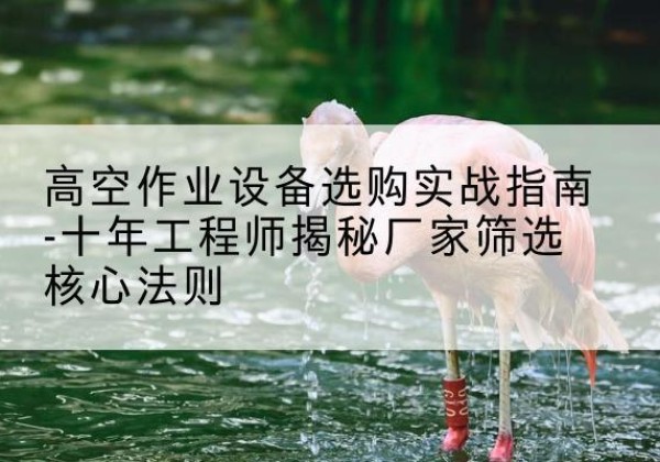 方正剪叉式升降机厂家-高空作业设备选购实战指南-十年工程师揭秘厂家筛选核心法则